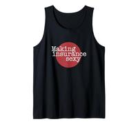 Diseño para Agente de Seguros - Estilo y Humor Camiseta sin Mangas