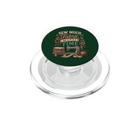 Diseño para Amantes de la Costura para Coser Mucha Tela y Tan Poco Tiempo PopSockets PopGrip para MagSafe