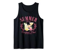Diseño para Beber y Enfriar en Summer Babe Cocktail Club Camiseta sin Mangas