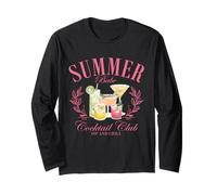 Diseño para Beber y Enfriar en Summer Babe Cocktail Club Manga Larga