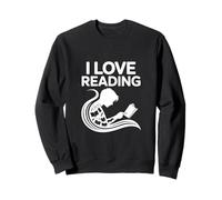 Diseño para entusiastas de los Ratones de Biblioteca I Love Reading Sudadera