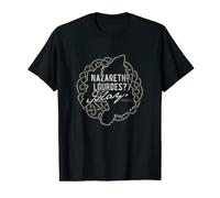 Diseño para fanáticos del whisky Nazareth Lourdes Islay Whisky Camiseta