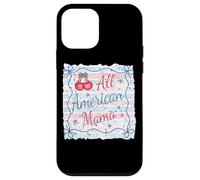 Diseño patriótico All American Mama Cherry Carcasa para iPhone 12 mini
