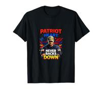 Diseño patriótico de corazón Fuerte Tributo al espíritu Camiseta