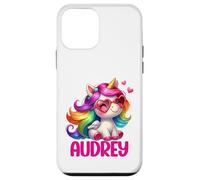 Diseño Personalizado con Nombre de Unicornio Audrey Carcasa para iPhone 12 Mini
