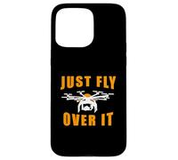 Diseño piloto Drone Fly Over It Carcasa para iPhone 15 Pro Max