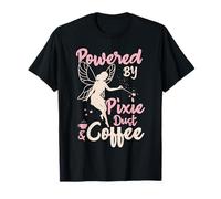 Diseño Pixie Dust and Coffee para Mujer Camiseta