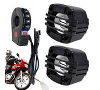 Diseño portátil 12V-80V con Scooters detallados, vehículos todoterreno. Fácil instalación en todas las condiciones meteorológicas. Incluye 2 potentes funciones de conducción mejoradas reproducción de