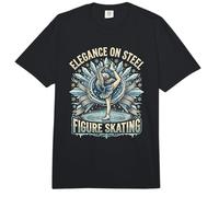 Diseño Profesional de Patinador artístico Ice Dancing Comfort Colors Adult Heavyweight T-Shirt
