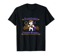 Diseño Profesional de Unicorn Wrangler Rodeo Sheriff Camiseta