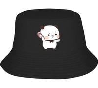 Diseño retro clásico, lindo Bubu está lanzando chanclas desde que se burla de sombrero de pescador, ropa de calle, gorras de pescador para sombreros de pareja