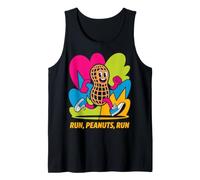 Diseño Retro de Cacahuetes Run, Peanuts, Run Camiseta sin Mangas