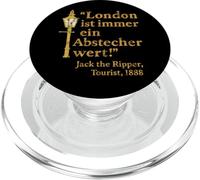 Diseño Retro de Londres - Jack The Ripper Humor 1888 PopSockets PopGrip para MagSafe