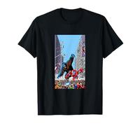Diseño Retro de Monster Robot City Attack de cómic Camiseta