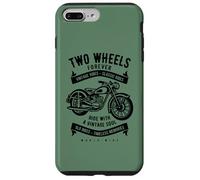 Diseño Retro de Motocicleta de Dos Ruedas Forever Estilo Vintage Carcasa para iPhone 7 Plus/8 Plus