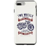 Diseño Retro de Motocicleta de Dos Ruedas Forever Estilo Vintage Carcasa para iPhone 7 Plus/8 Plus