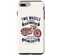 Diseño Retro de Motocicleta de Dos Ruedas Forever Estilo Vintage Carcasa para iPhone 7 Plus/8 Plus
