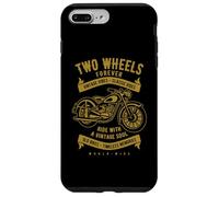 Diseño Retro de Motocicleta de Dos Ruedas Forever Estilo Vintage Carcasa para iPhone 7 Plus/8 Plus