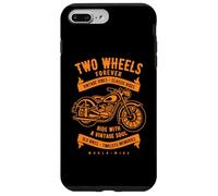 Diseño Retro de Motocicleta de Dos Ruedas Forever Estilo Vintage Carcasa para iPhone 7 Plus/8 Plus