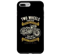 Diseño Retro de Motocicleta de Dos Ruedas Forever Estilo Vintage Carcasa para iPhone 7 Plus/8 Plus