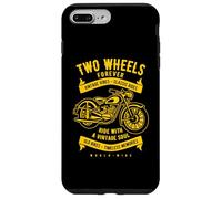 Diseño Retro de Motocicleta de Dos Ruedas Forever Estilo Vintage Carcasa para iPhone 7 Plus/8 Plus