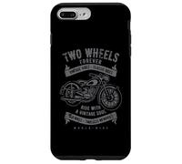 Diseño Retro de Motocicleta de Dos Ruedas Forever Estilo Vintage Carcasa para iPhone 7 Plus/8 Plus