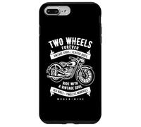 Diseño Retro de Motocicleta de Dos Ruedas Forever Estilo Vintage Carcasa para iPhone 7 Plus/8 Plus