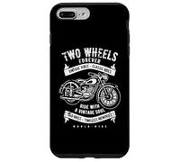 Diseño Retro de Motocicleta de Dos Ruedas Forever Estilo Vintage Carcasa para iPhone 7 Plus/8 Plus