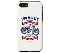 Diseño Retro de Motocicleta de Dos Ruedas Forever Estilo Vintage Carcasa para iPhone SE (2020) / 7/8