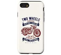 Diseño Retro de Motocicleta de Dos Ruedas Forever Estilo Vintage Carcasa para iPhone SE (2020) / 7/8