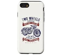 Diseño Retro de Motocicleta de Dos Ruedas Forever Estilo Vintage Carcasa para iPhone SE (2020) / 7/8