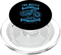 Diseño Retro de Motocicleta de Dos Ruedas Forever Estilo Vintage PopSockets PopGrip para MagSafe