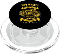 Diseño Retro de Motocicleta de Dos Ruedas Forever Estilo Vintage PopSockets PopGrip para MagSafe