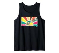 Diseño Retro de Orgullo de Dakota del Sur Camiseta sin Mangas