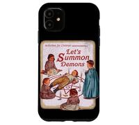 Diseño Retro Divertido de Parodia Let's Summon Demons Carcasa para iPhone 11