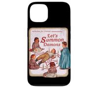 Diseño Retro Divertido de Parodia Let's Summon Demons Carcasa para iPhone 13