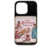 Diseño Retro Divertido de Parodia Let's Summon Demons Carcasa para iPhone 13 Pro