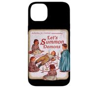 Diseño Retro Divertido de Parodia Let's Summon Demons Carcasa para iPhone 14 Plus