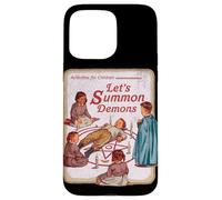 Diseño Retro Divertido de Parodia Let's Summon Demons Carcasa para iPhone 15 Pro MAX