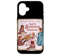 Diseño Retro Divertido de Parodia Let's Summon Demons Carcasa para iPhone 16