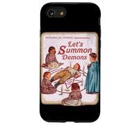 Diseño Retro Divertido de Parodia Let's Summon Demons Carcasa para iPhone SE (2020) / 7/8
