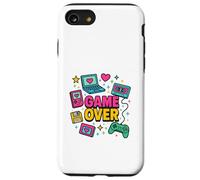 Diseño retro Game Over - Gamer vintage de los años 90 Pixel Carcasa para iPhone SE (2020) / 7 / 8