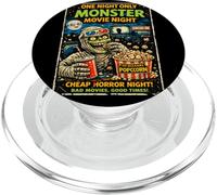 Diseño Retro Horror Zombie Cine Drive-In Monstruos PopSockets PopGrip para MagSafe