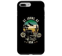 Diseño Retro Hotrod de St Johns, Arizona, EE. UU., Estilo Desierto y Puesta de Sol Carcasa para iPhone 7 Plus/8 Plus
