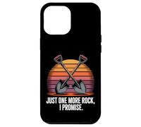 Diseño Retro Just One More Rock I Promise Carcasa para iPhone 12 Pro MAX