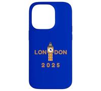 Diseño Retro pixelado del Big Ben London 2025 Carcasa para iPhone 14 Pro