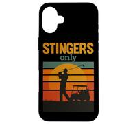 Diseño Retro Stingers Only Golf Player Carcasa para iPhone 16 Plus