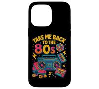 Diseño Retro Take Me Back to The 80s Carcasa para iPhone 14 Pro MAX