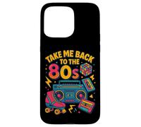Diseño Retro Take Me Back to The 80s Carcasa para iPhone 15 Pro MAX