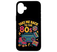 Diseño Retro Take Me Back to The 80s Carcasa para iPhone 16 Plus